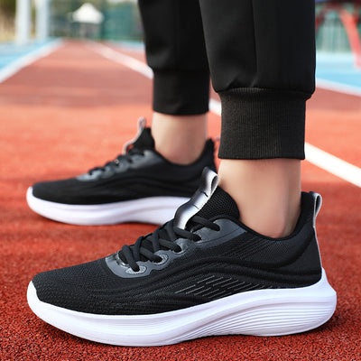 Breathable Soft Bottom Shock Absorption Sneakers