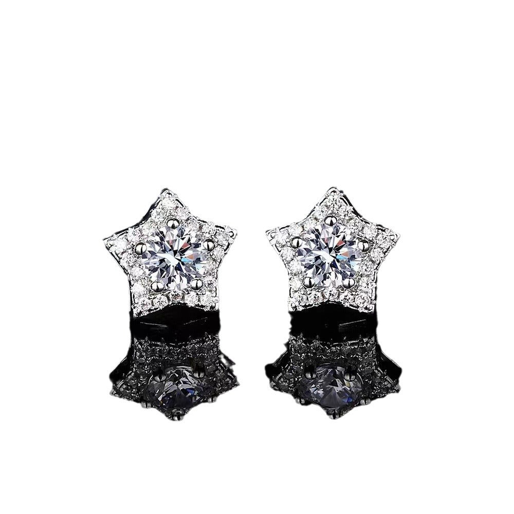 Fashion Star Zircon Ornament Set