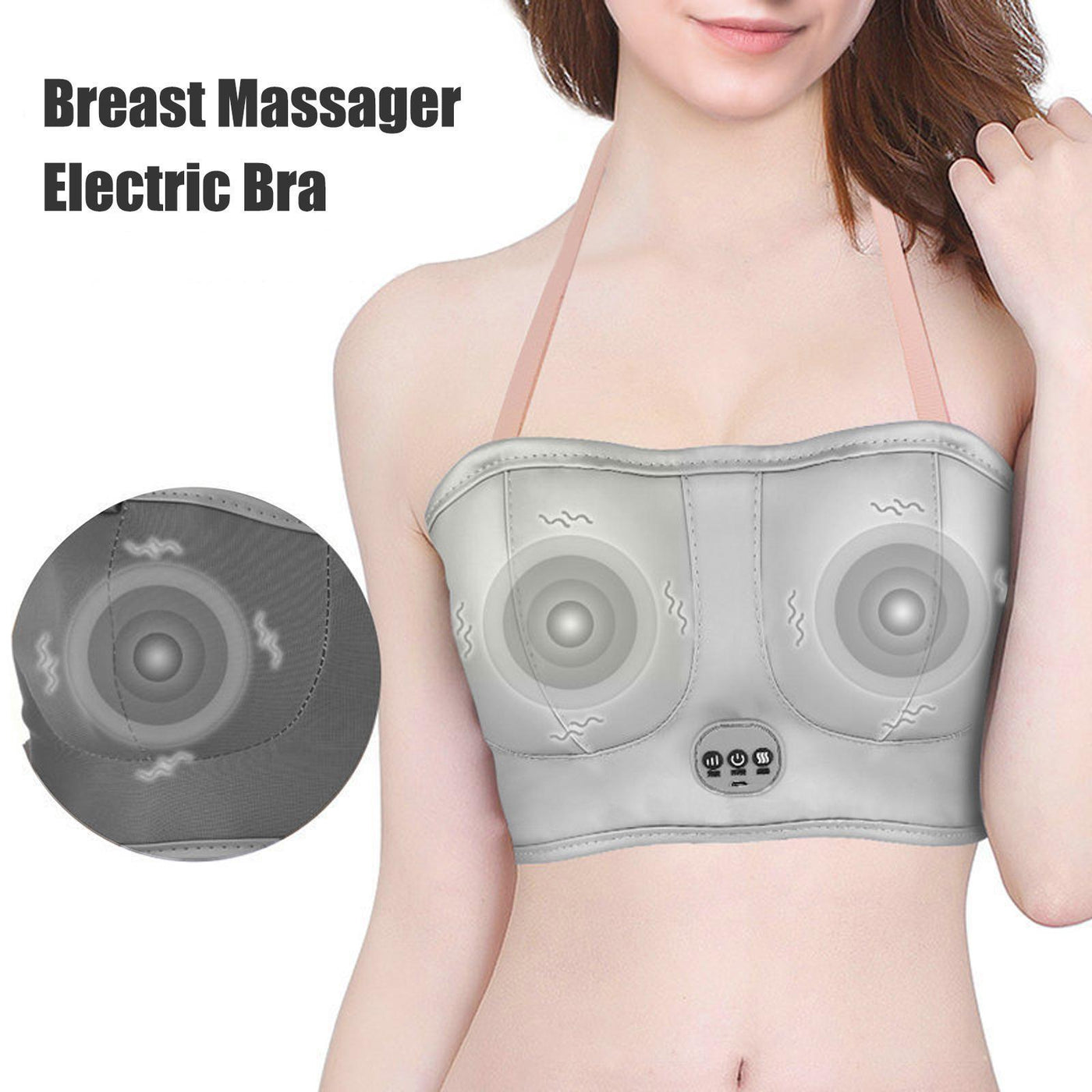 Smart Chest Massager Breast Vacuum Machine English Style