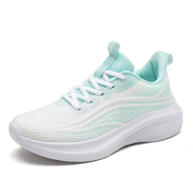 Breathable Soft Bottom Shock Absorption Sneakers