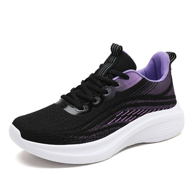 Breathable Soft Bottom Shock Absorption Sneakers