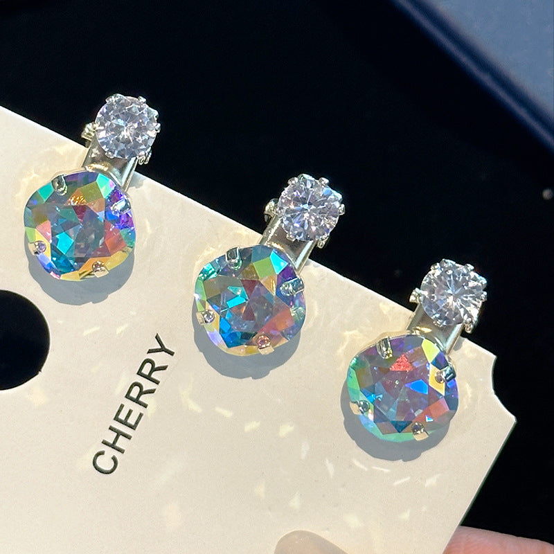 Crystal Small Size Mini Duckbill Barrettes