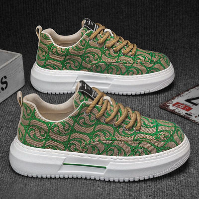 Printed Comfortable Men's Casual Canvas Shoes