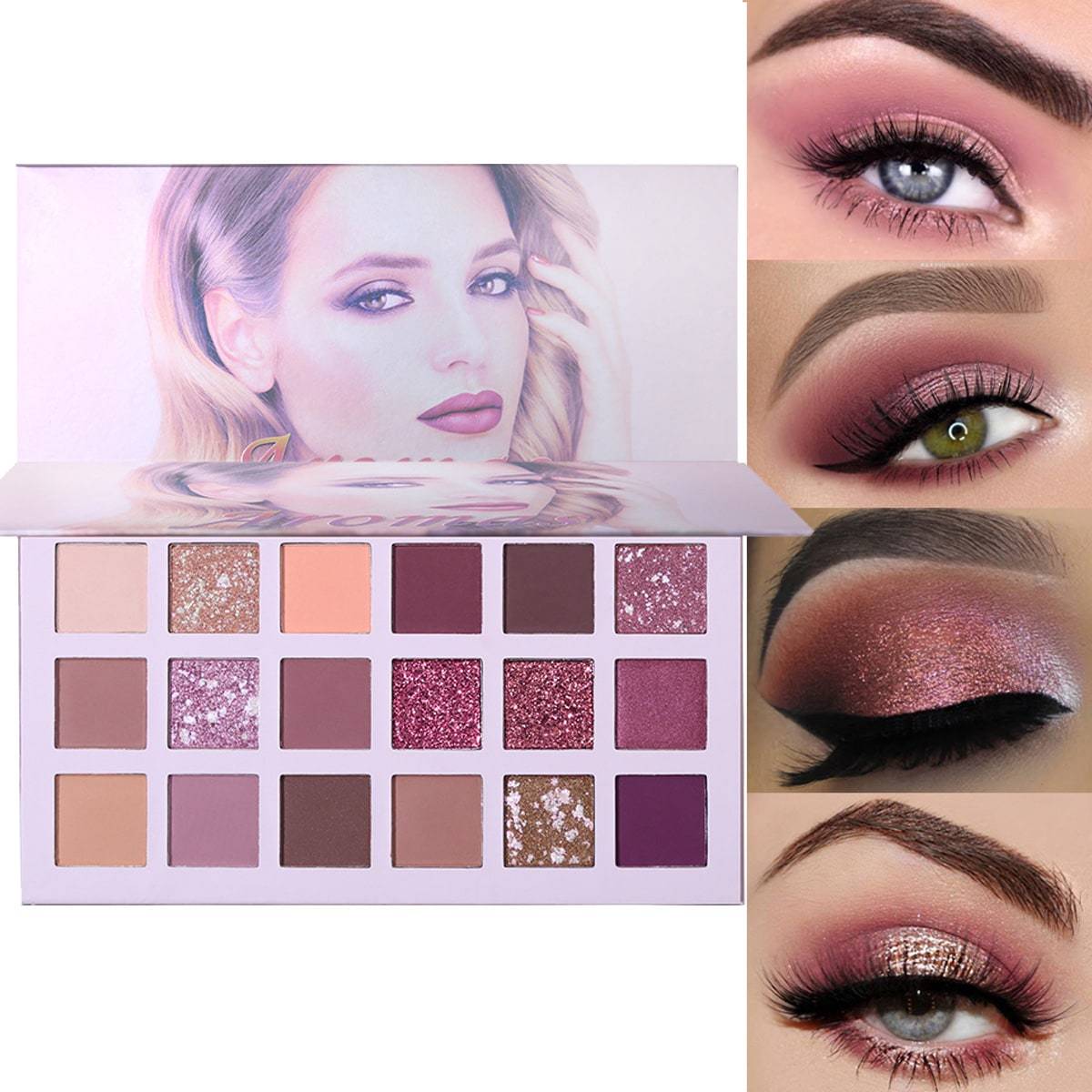 Desert Rose 18-Color Eyeshadow Palette