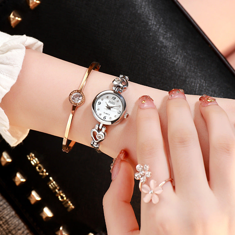 Simple Rhinestone Jewelry For Women Casual Watch