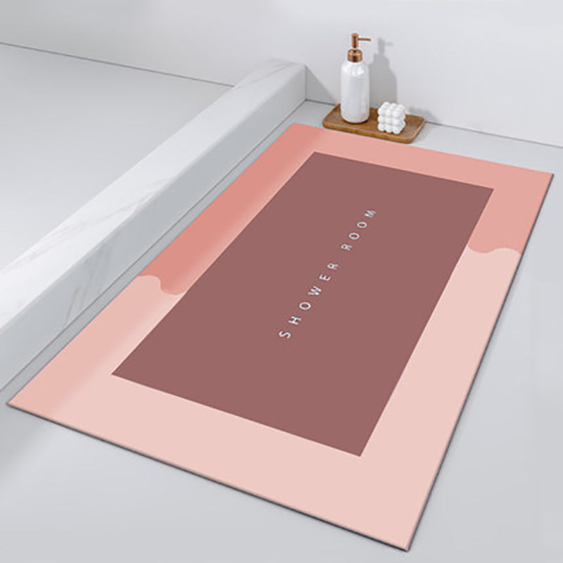 Absorbent Quick-Drying Bathroom Mat