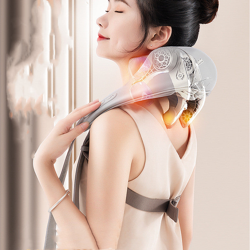 Neck Massager Instrument Full Body Multifunctional Shoulder And Neck Kneading Back Trapezius