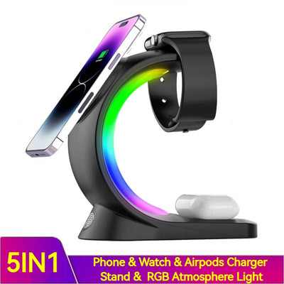 4-in-1 Magnetic Wireless Charging Station