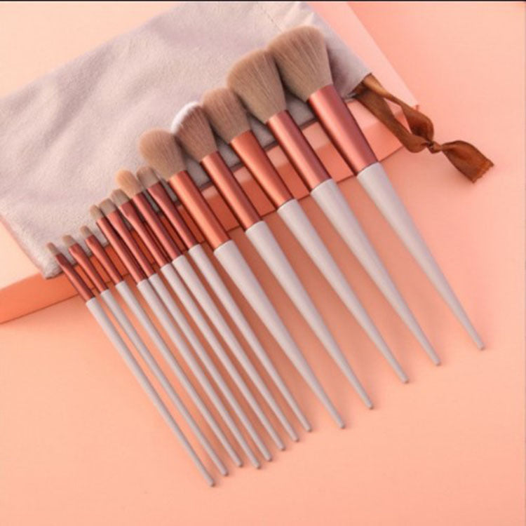 13-Piece Makeup Brush Set - Beauty Tool