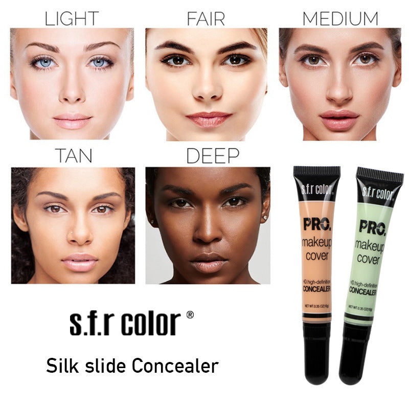 12-Color Liquid Foundation & Concealer