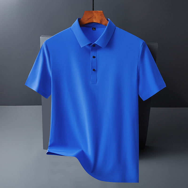 Men's Summer Seamless Ice Silk T-shirt