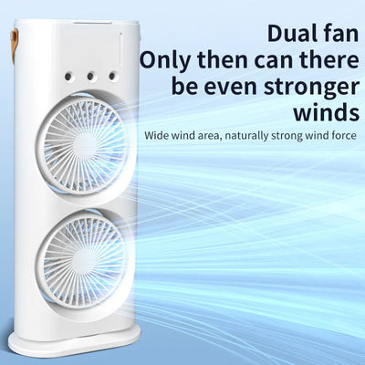 Double-Ended Portable Spray Fan