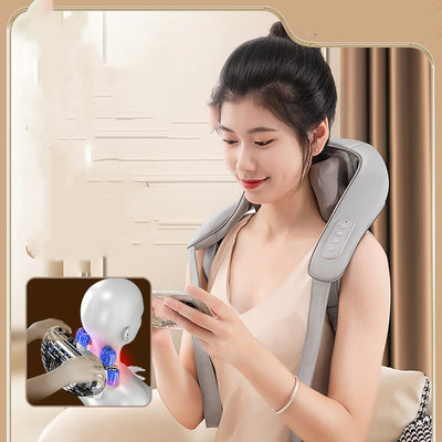 Neck Massager Instrument Full Body Multifunctional Shoulder And Neck Kneading Back Trapezius