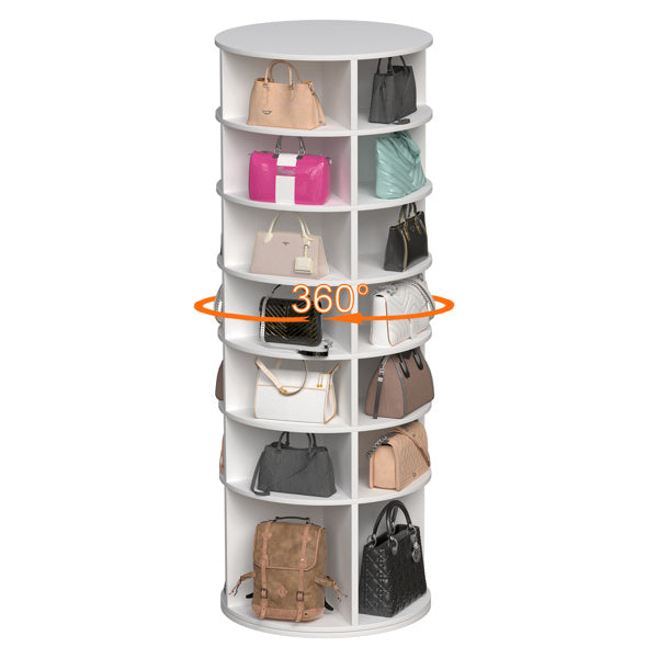 7-story Rotating Shoe Rack