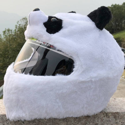 Cartoon Plush Helmet Protection Headgear