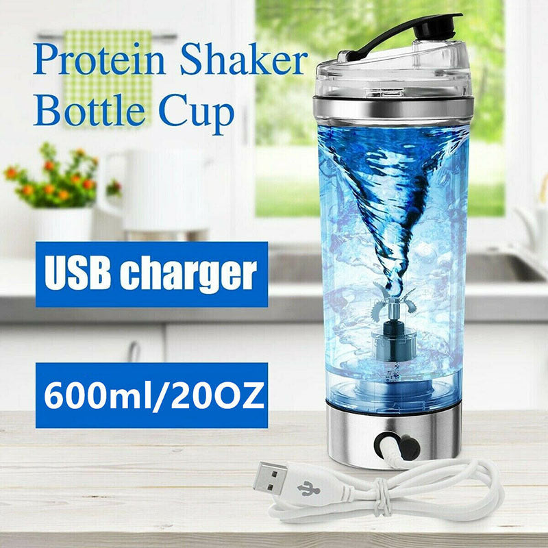 Electric Protein Shake Bottle