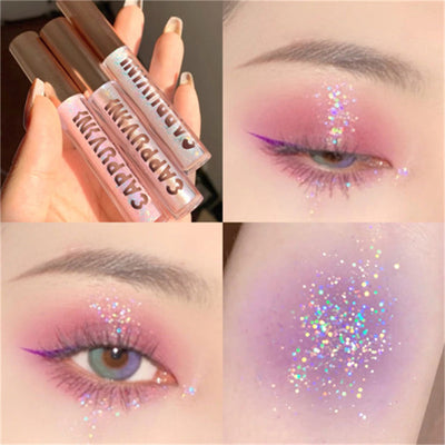 Liquid Eyeshadow Fine Glitter Pearlescent Waterproof