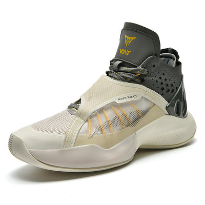 High-Top Velcro Basketball Shoes for Men