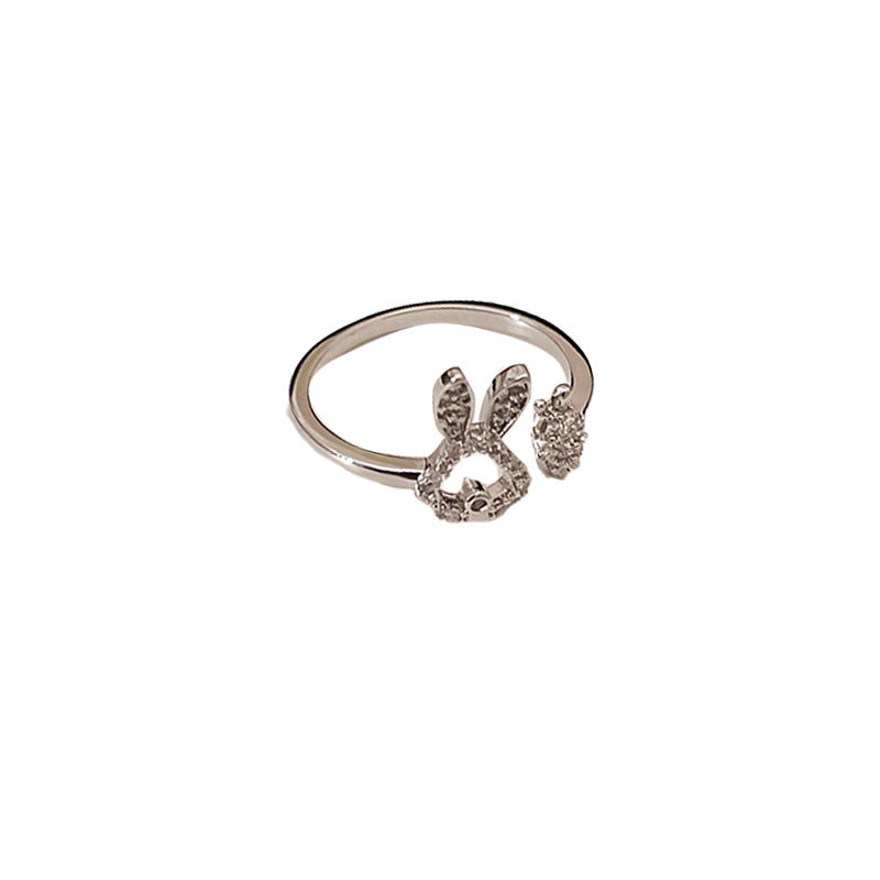 Asymmetric Rabbit Carrot Ring