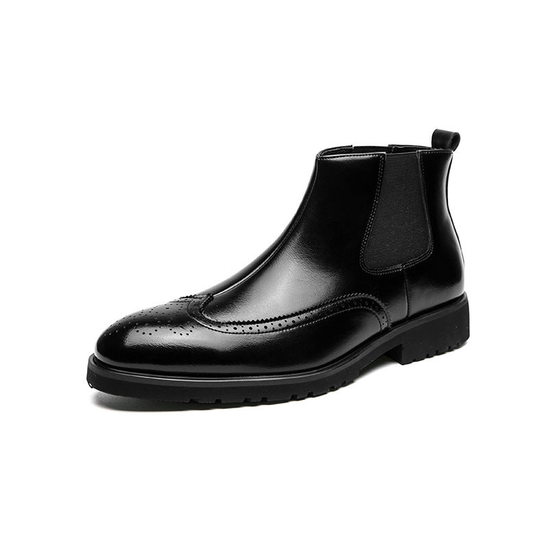 Fashion Martin Boots Cross-border Plus Size Men's Chelsea Boots