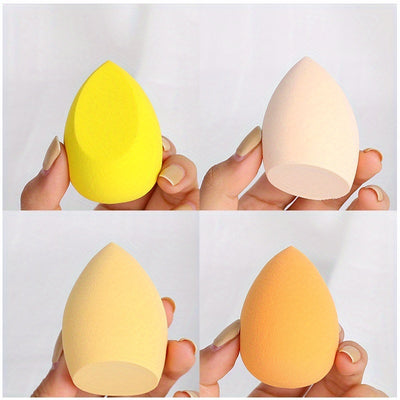 4-Piece Professional Makeup Sponge Set