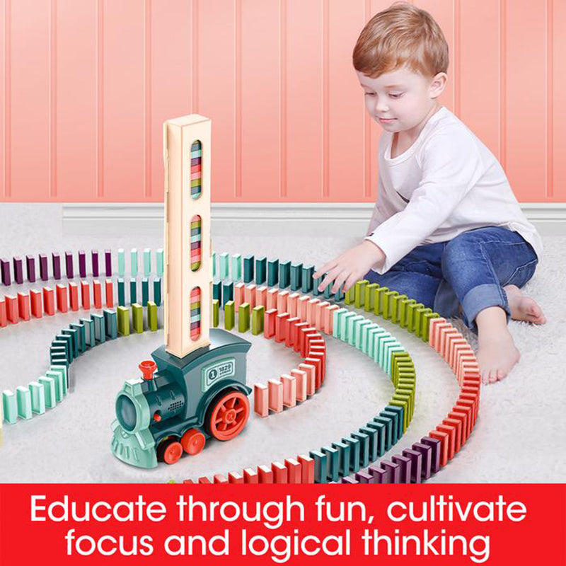 Domino Train Puzzle Toy